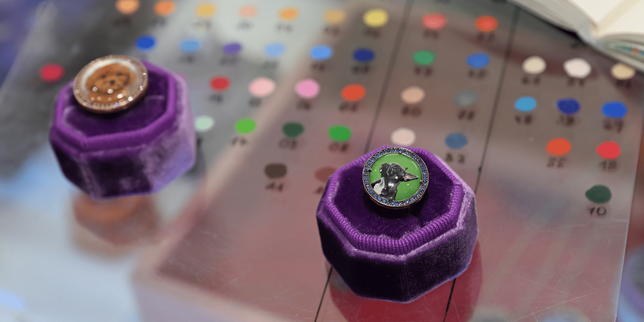 Capturing Companionship: Francesca Villa’s Pet Portrait Jewelry Blends Love and Art - MUSE Shop