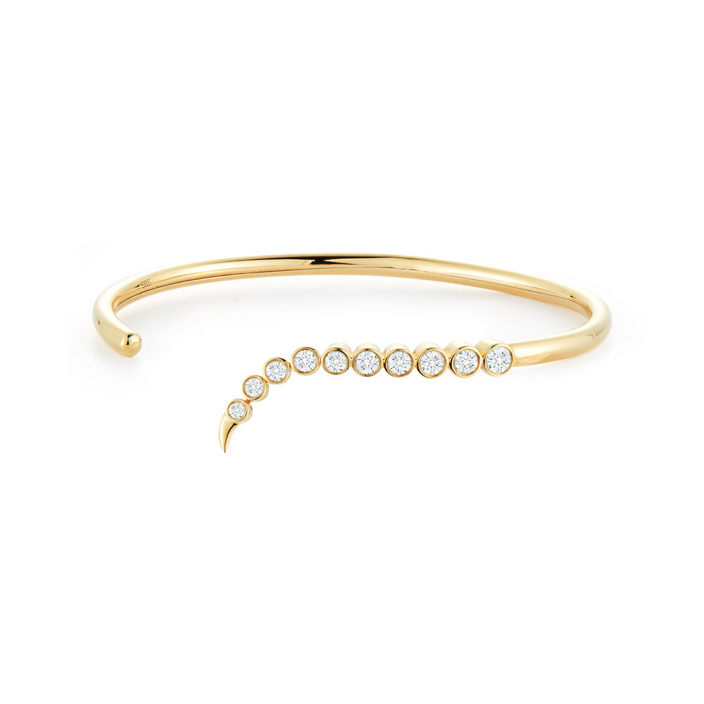 Voyage Diamond Cuff Bracelet