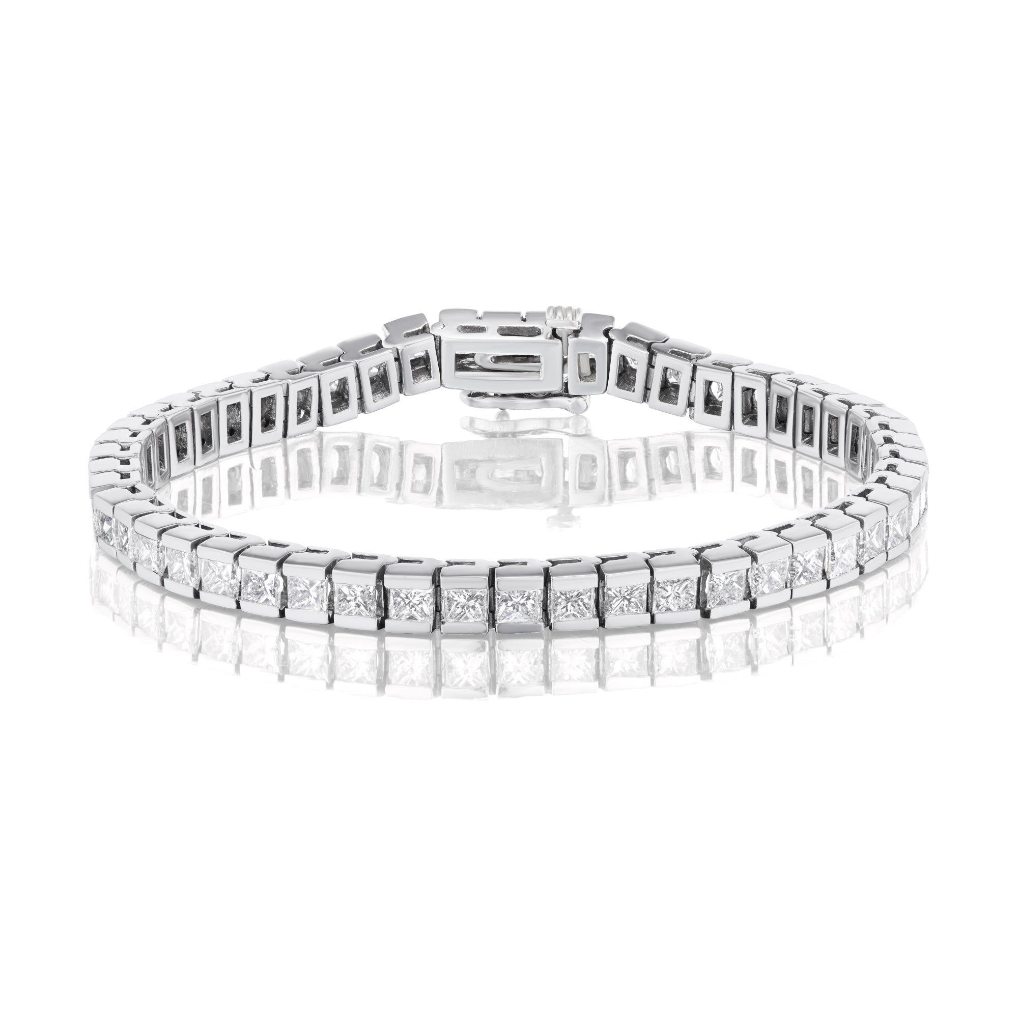 Platinum Diamond Tennis Bracelet