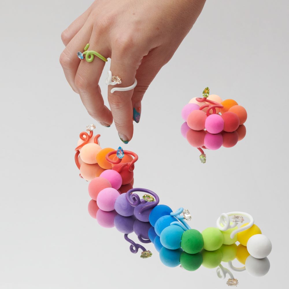 Marquise Baby Tendril Vine Ring