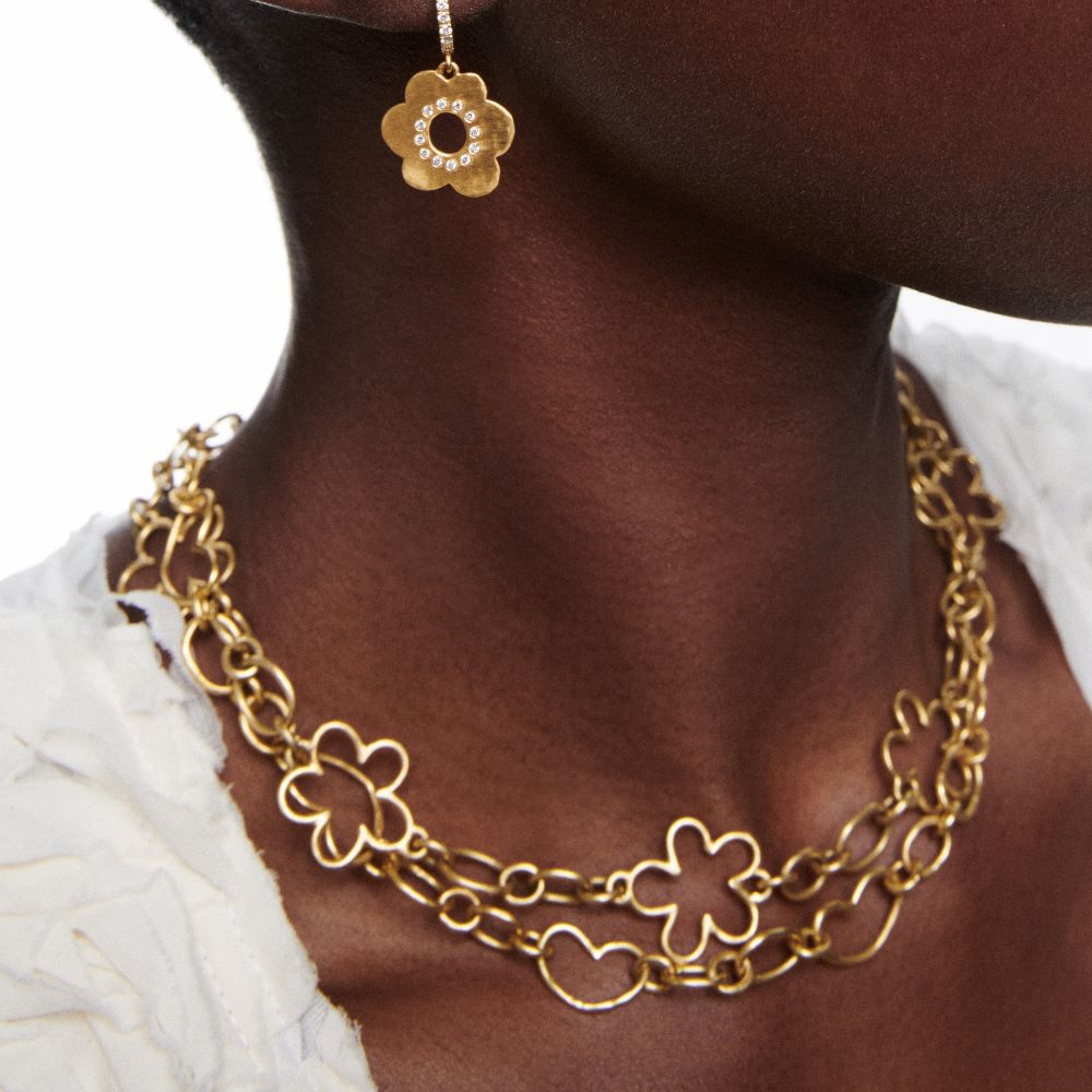 Flower Chain Necklace