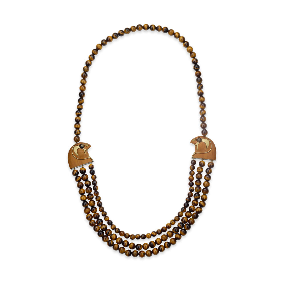 Tiger's Eye Egypt Necklace