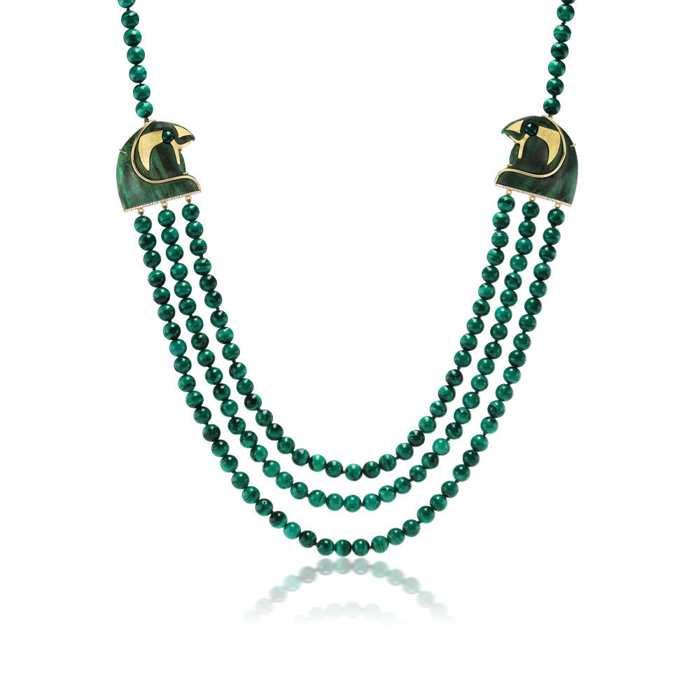 Malachite Egypt Necklace