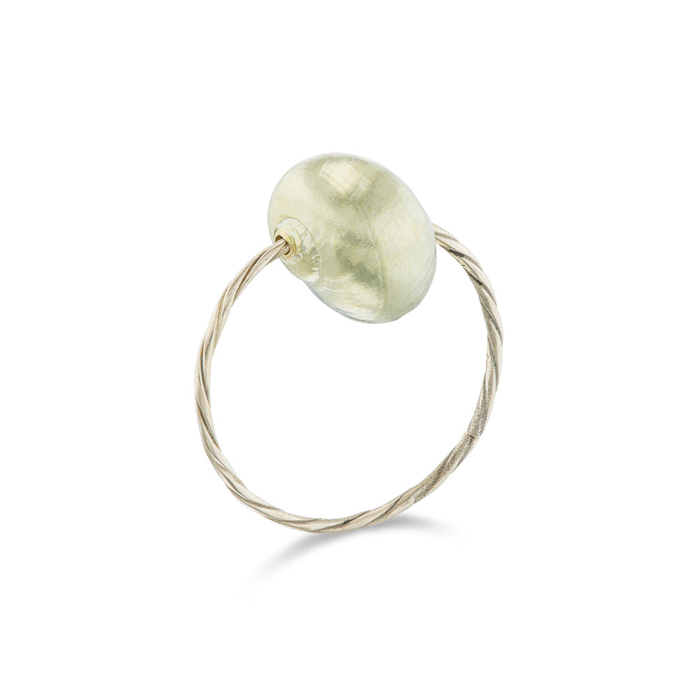 White Shell Ring
