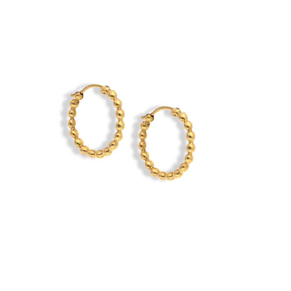 Medium Demetra Hoop Earrings