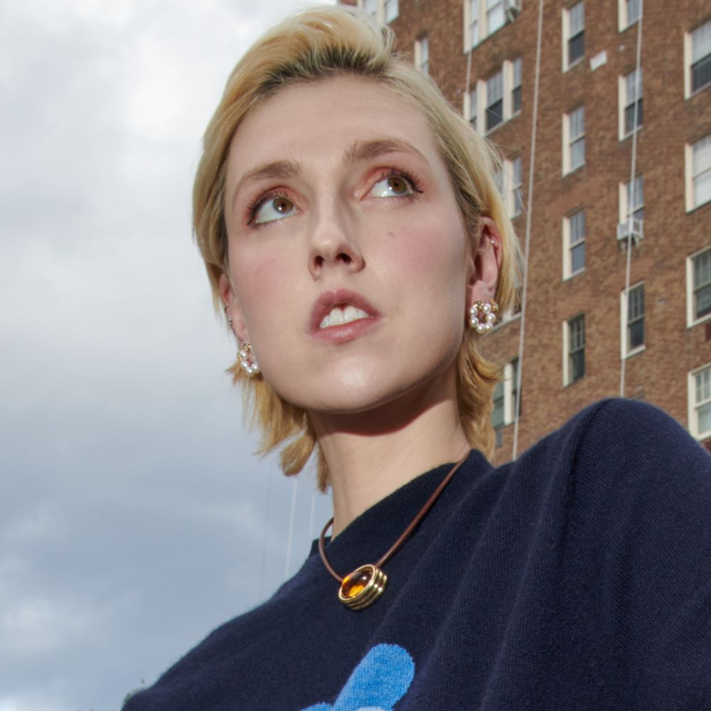 Grotto Margherita Pearl & White Diamonds Earrings