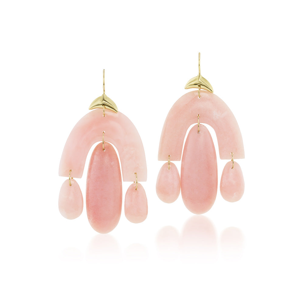 A pair of Ten Thousand Things Chandelier Earrings.