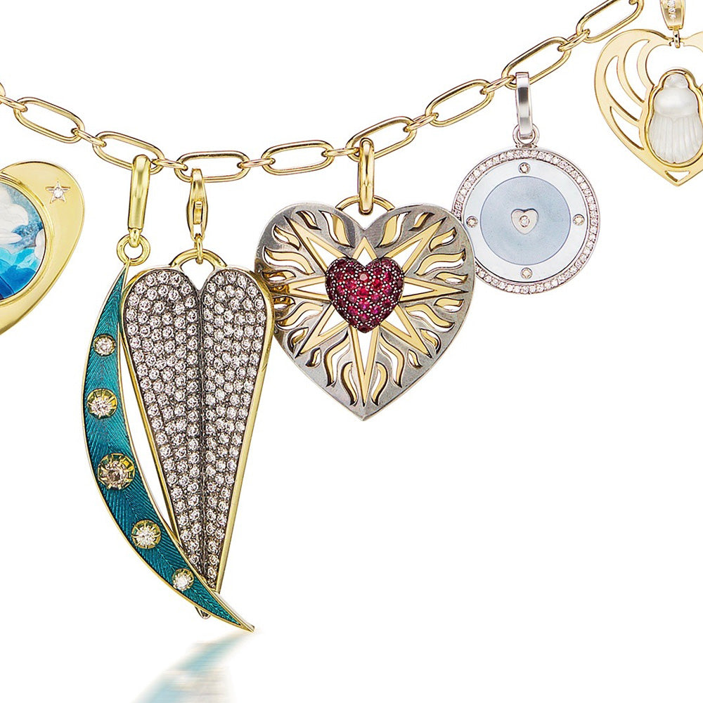 Cosmogonie Secrète Heart Charm