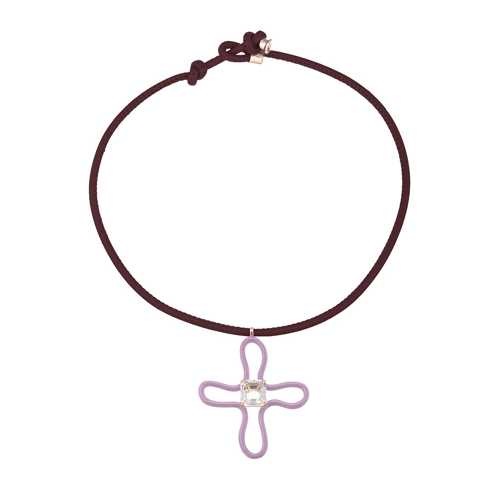 Flower Crystal Pop Choker