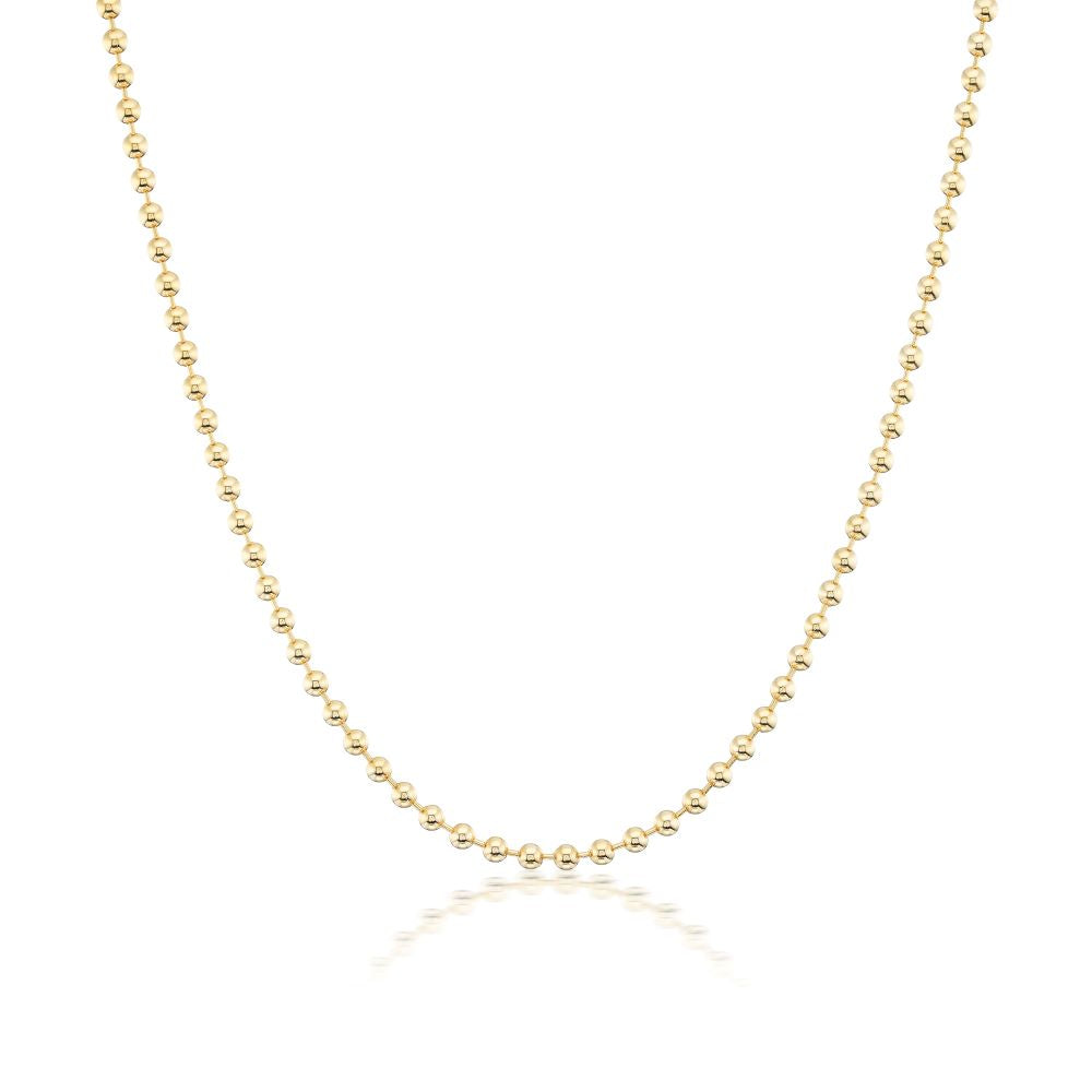 Classic Heavy Ball Chain Neckalce