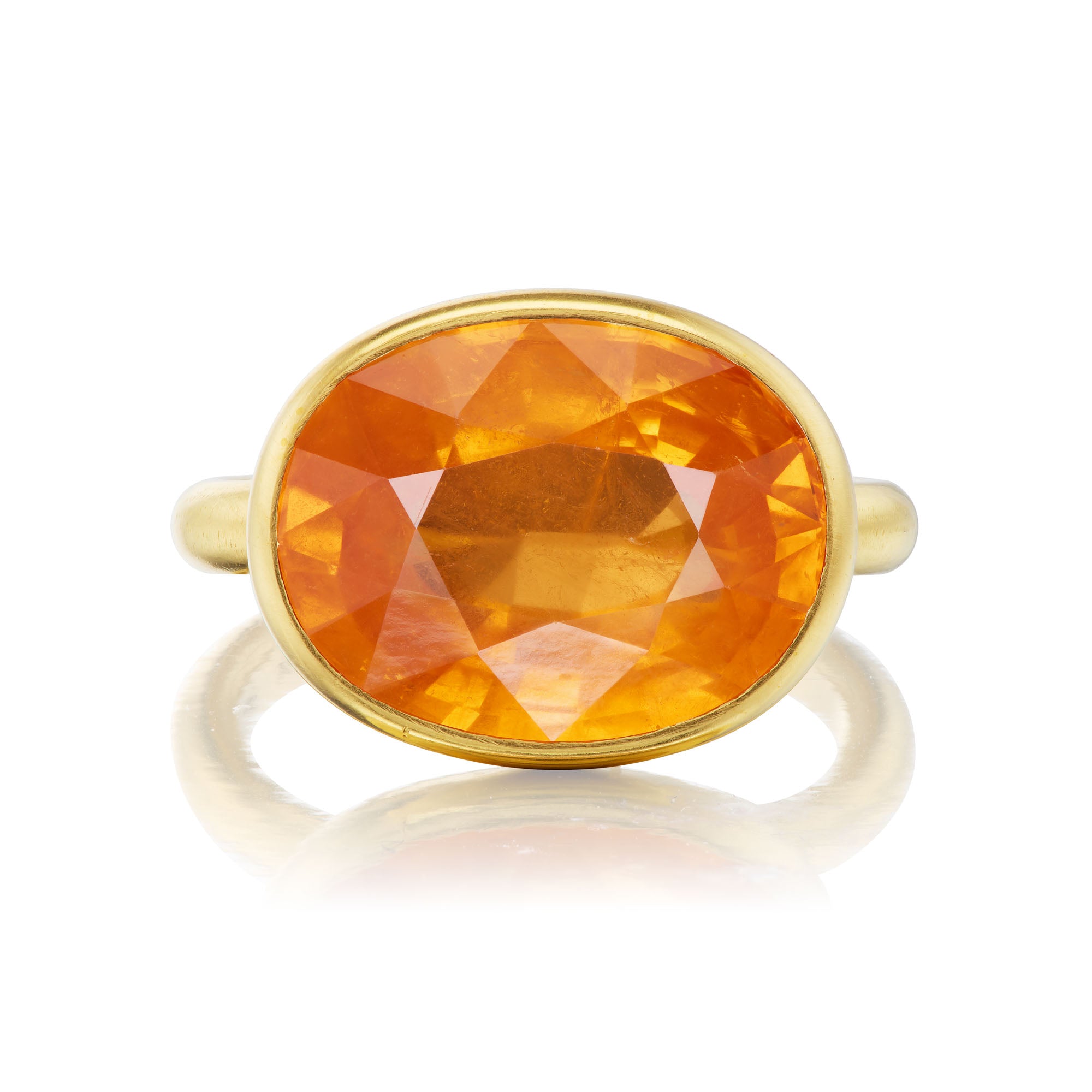 Spessarite Princess Ring