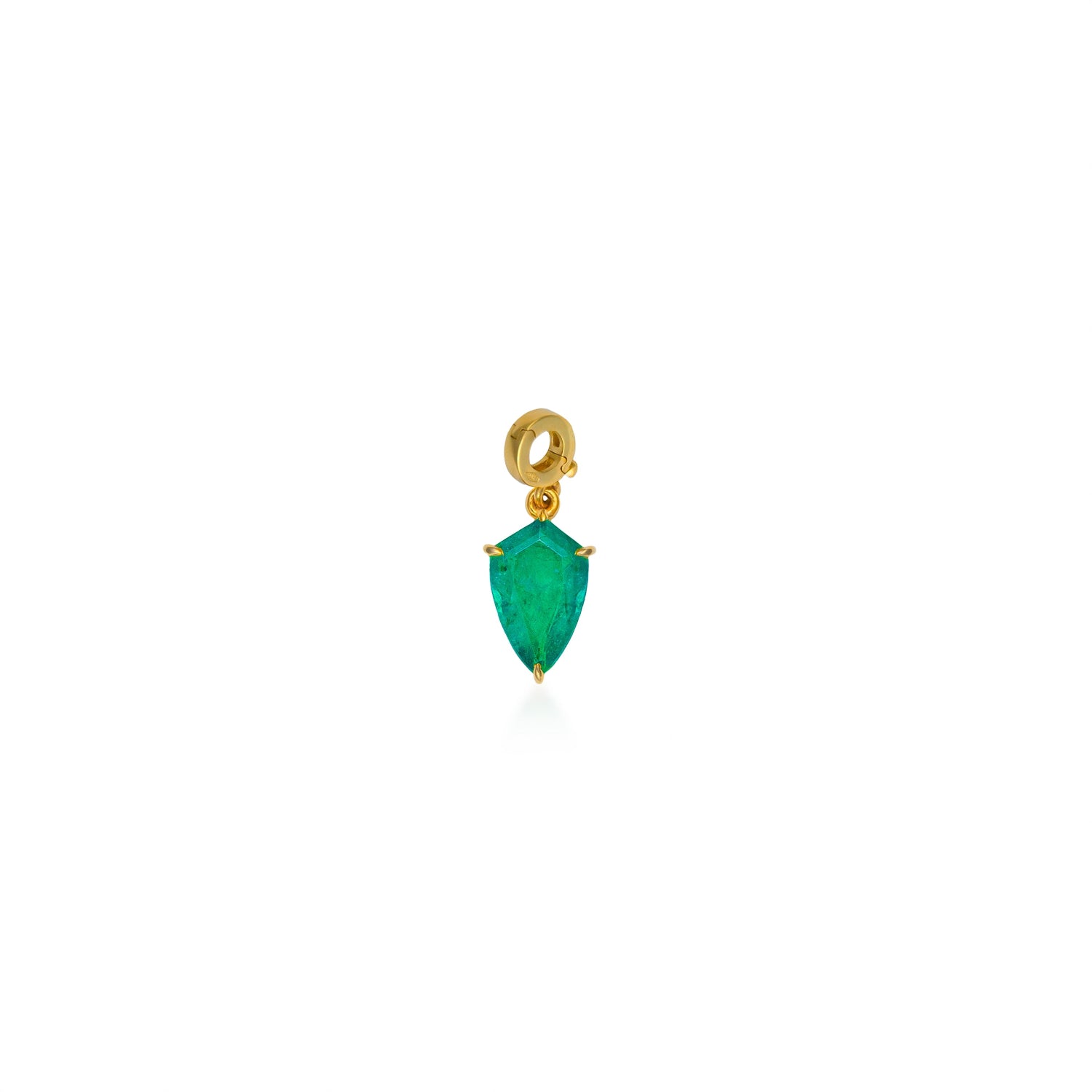 Emerald Kite Charm