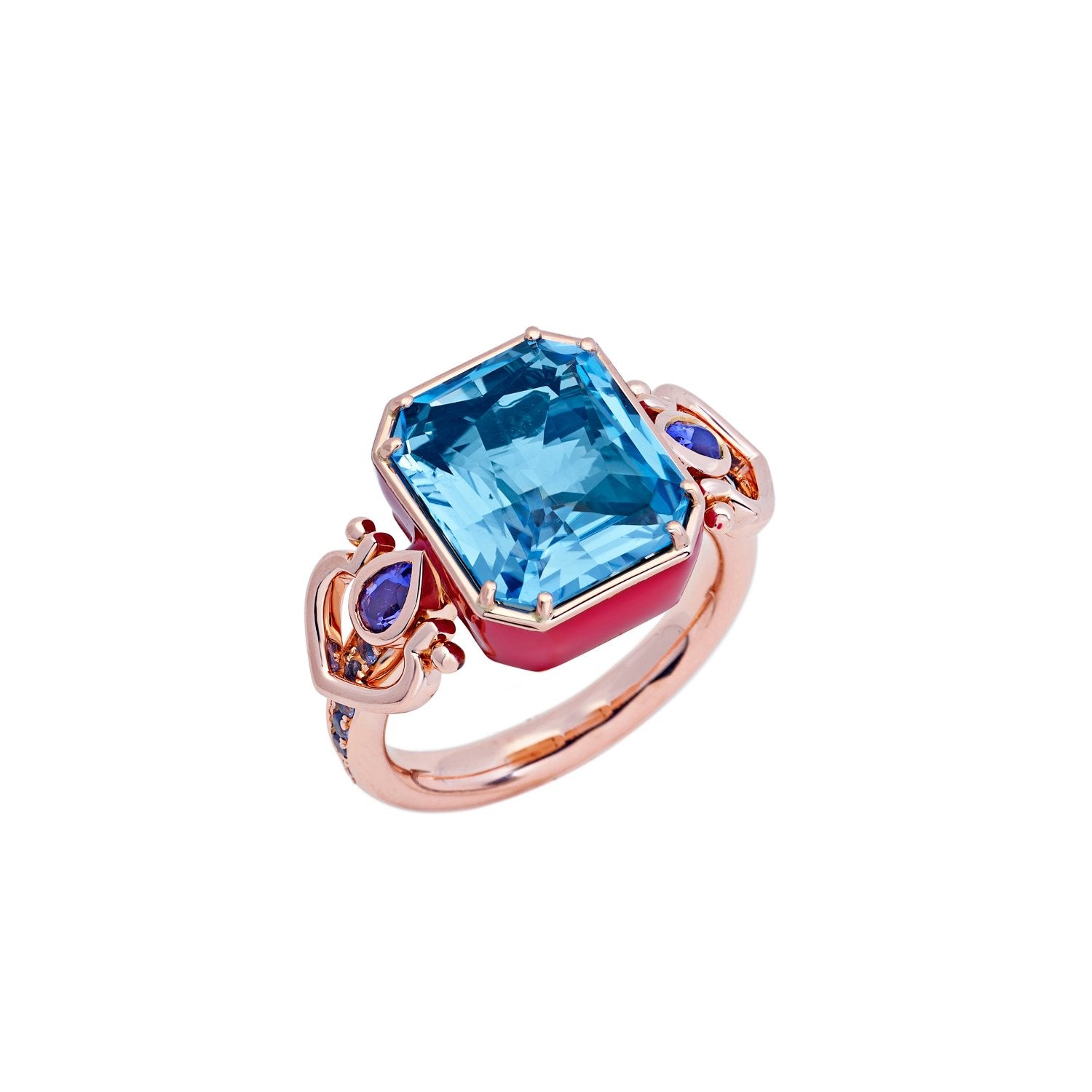 Cherry Love Handles Ring