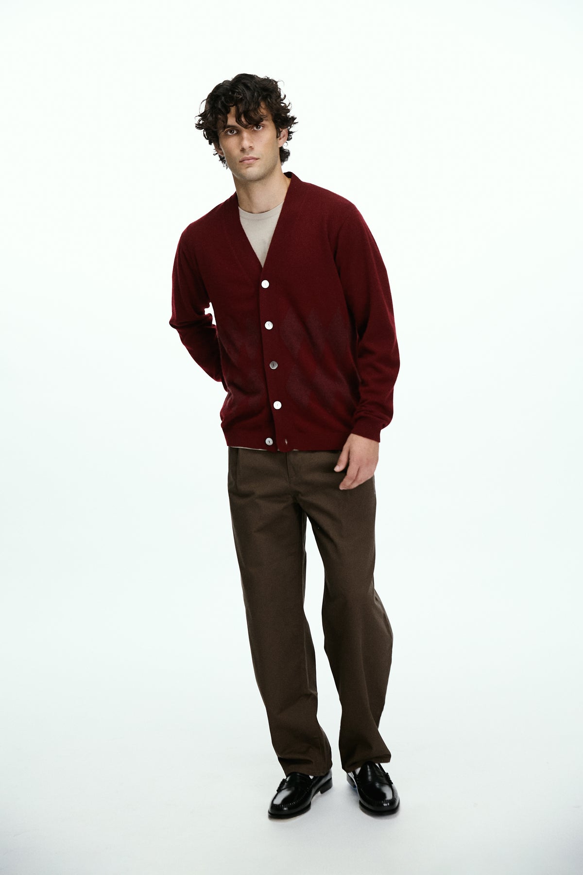 No. 98 Argyle Cardigan