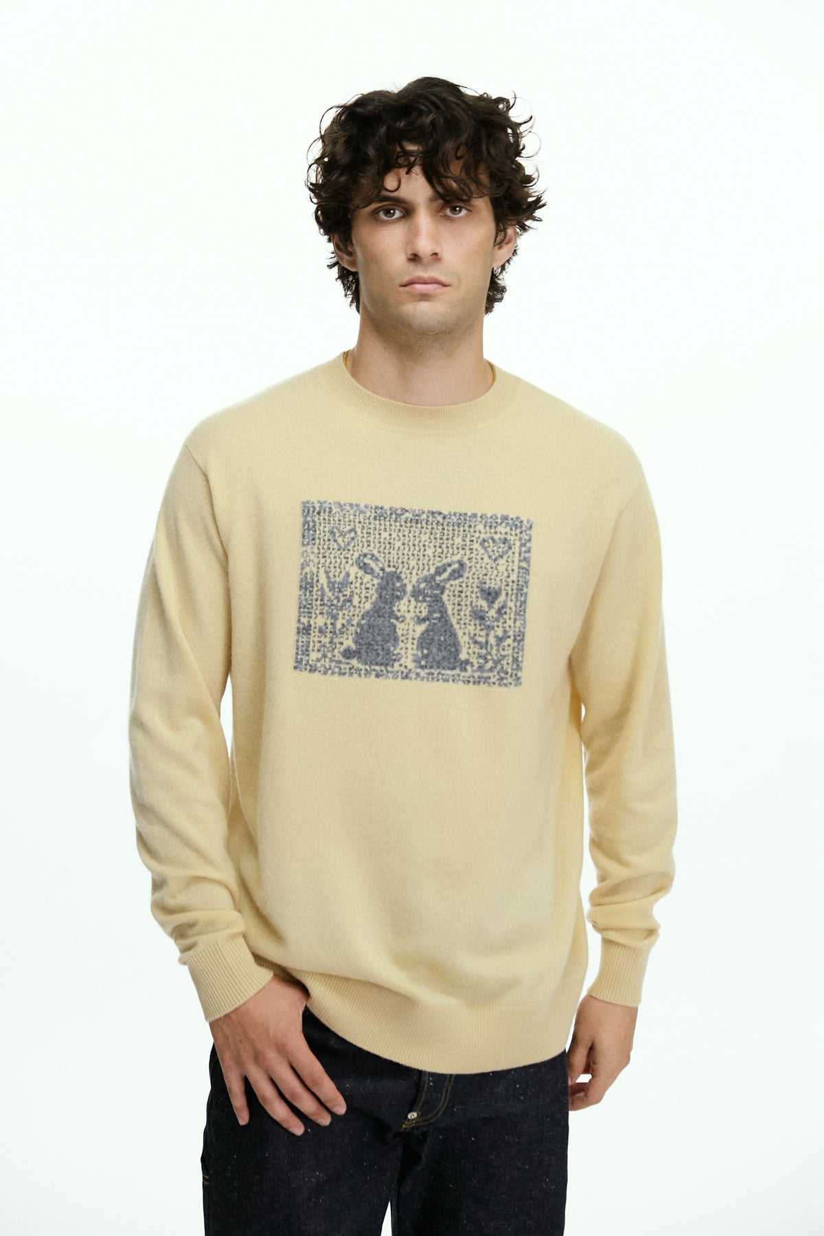 No. 100 Rabbit Crewneck