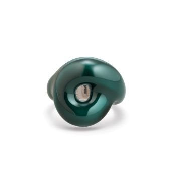 Emerald Green Tarallo Ring