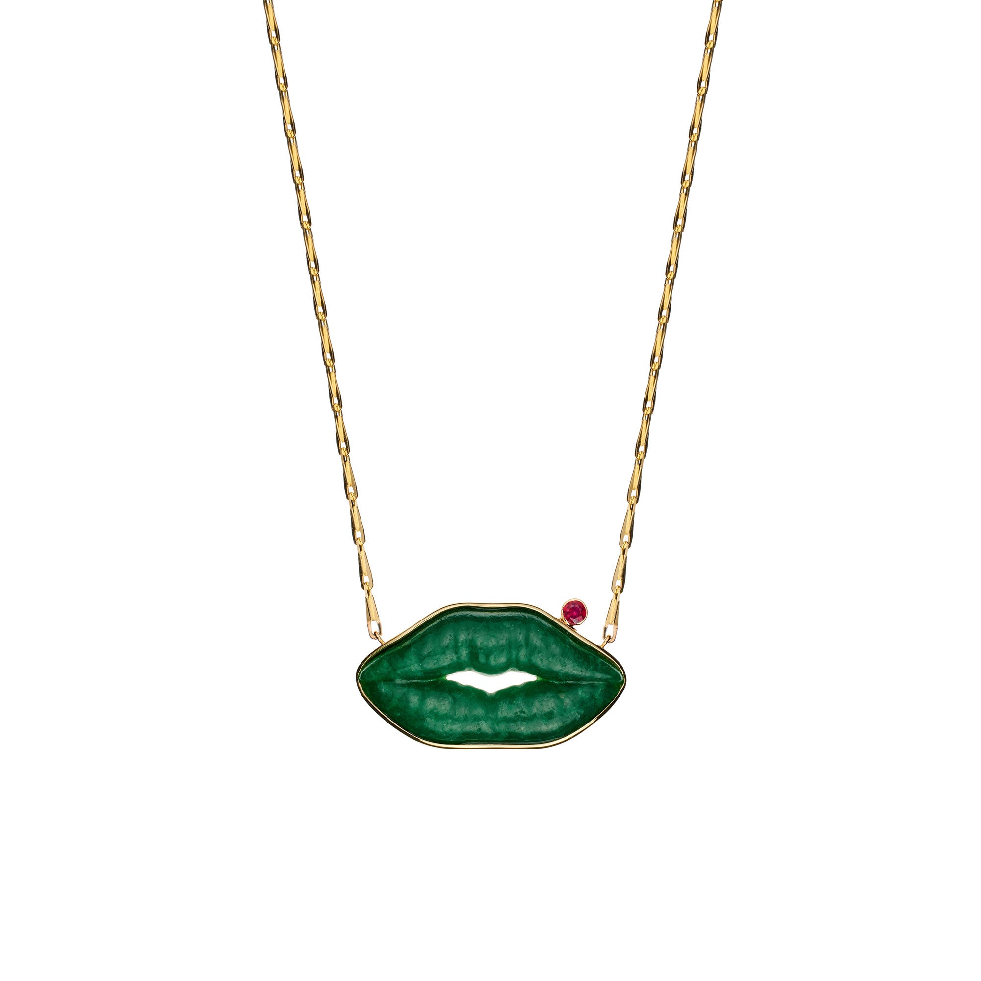 Read My Lips Necklace