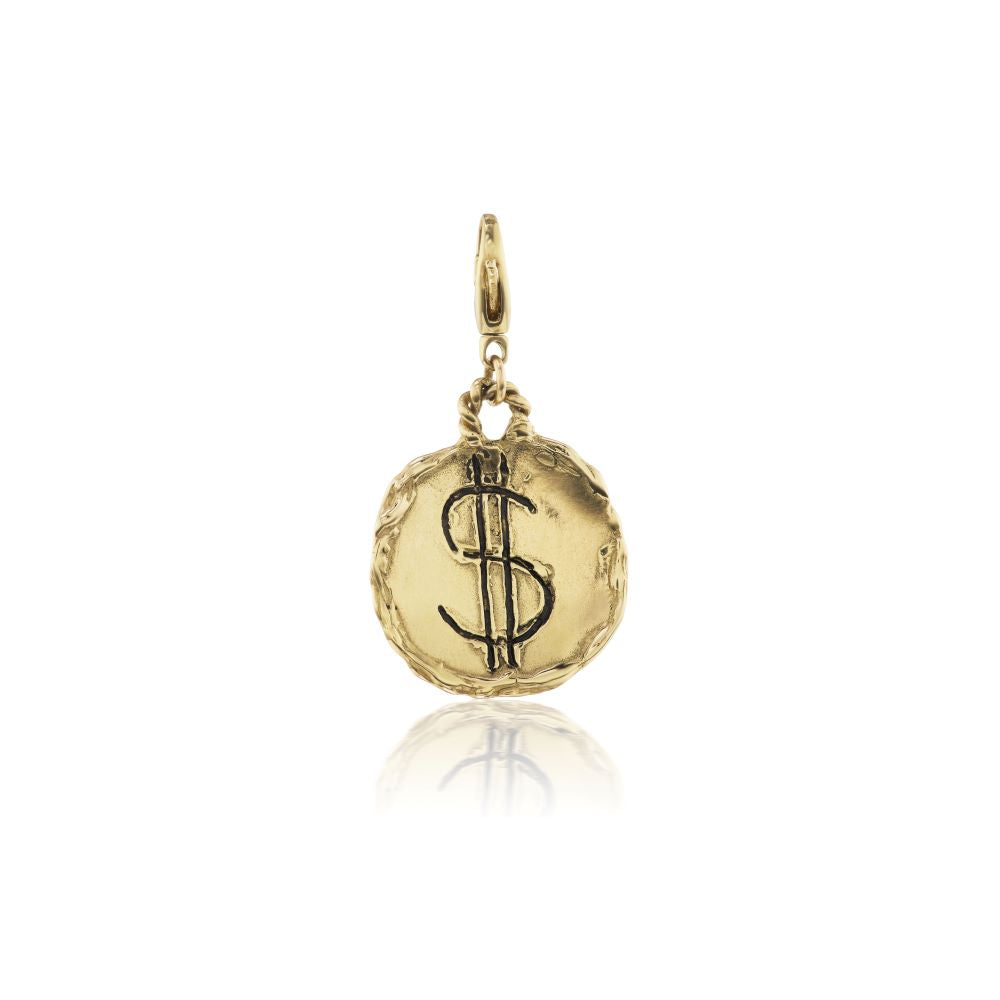 Edan Double Sises Money Bags Charm