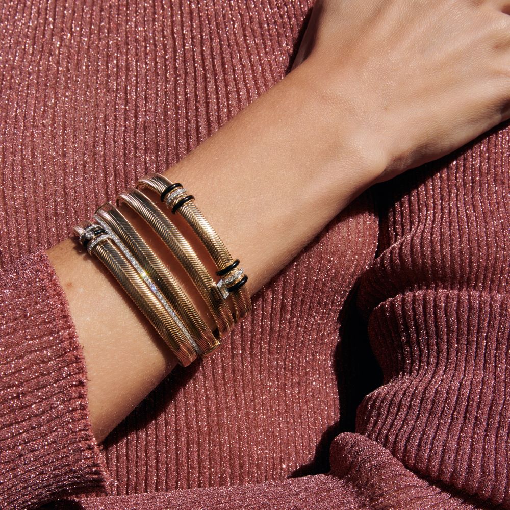 Baguette Feelings Cuff Bracelet