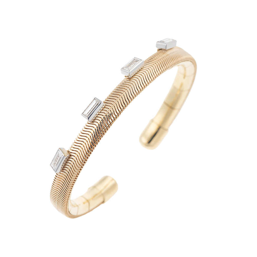 Feelings Baguette Cuff Bracelet