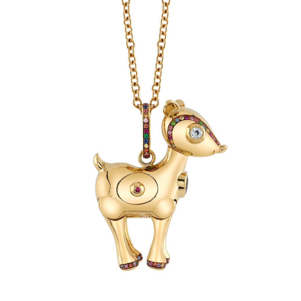 El Venado Felix Pendant Necklace