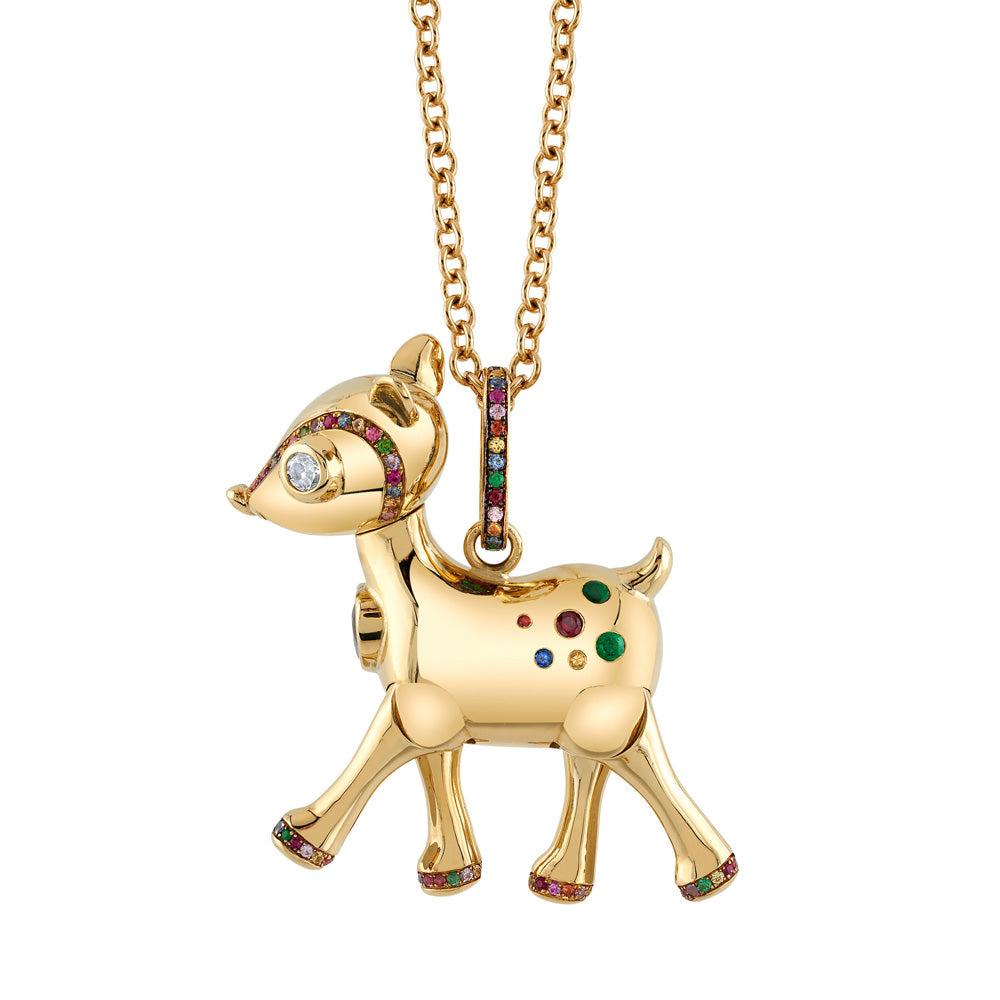 El Venado Felix Pendant Necklace