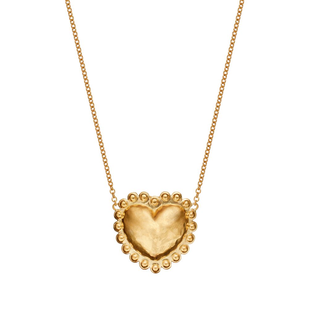 Dotted Heart Necklace