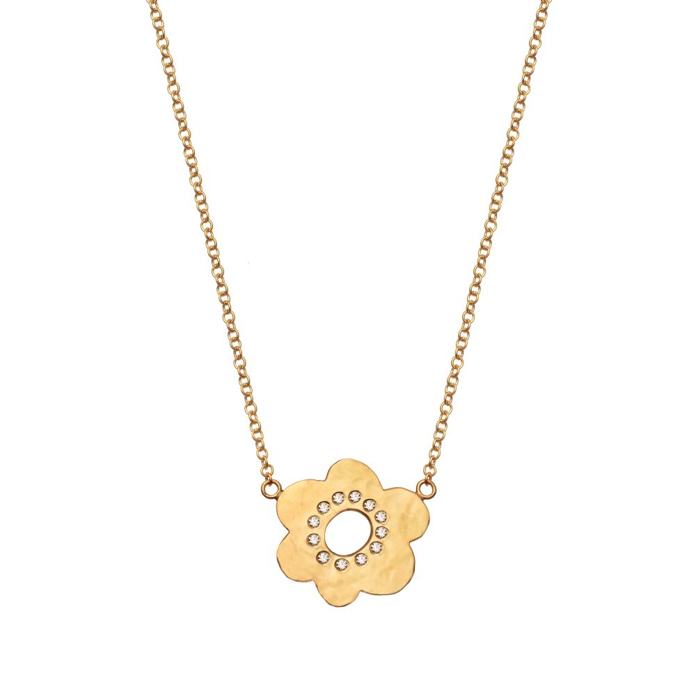Small Daisy Diamond Necklace
