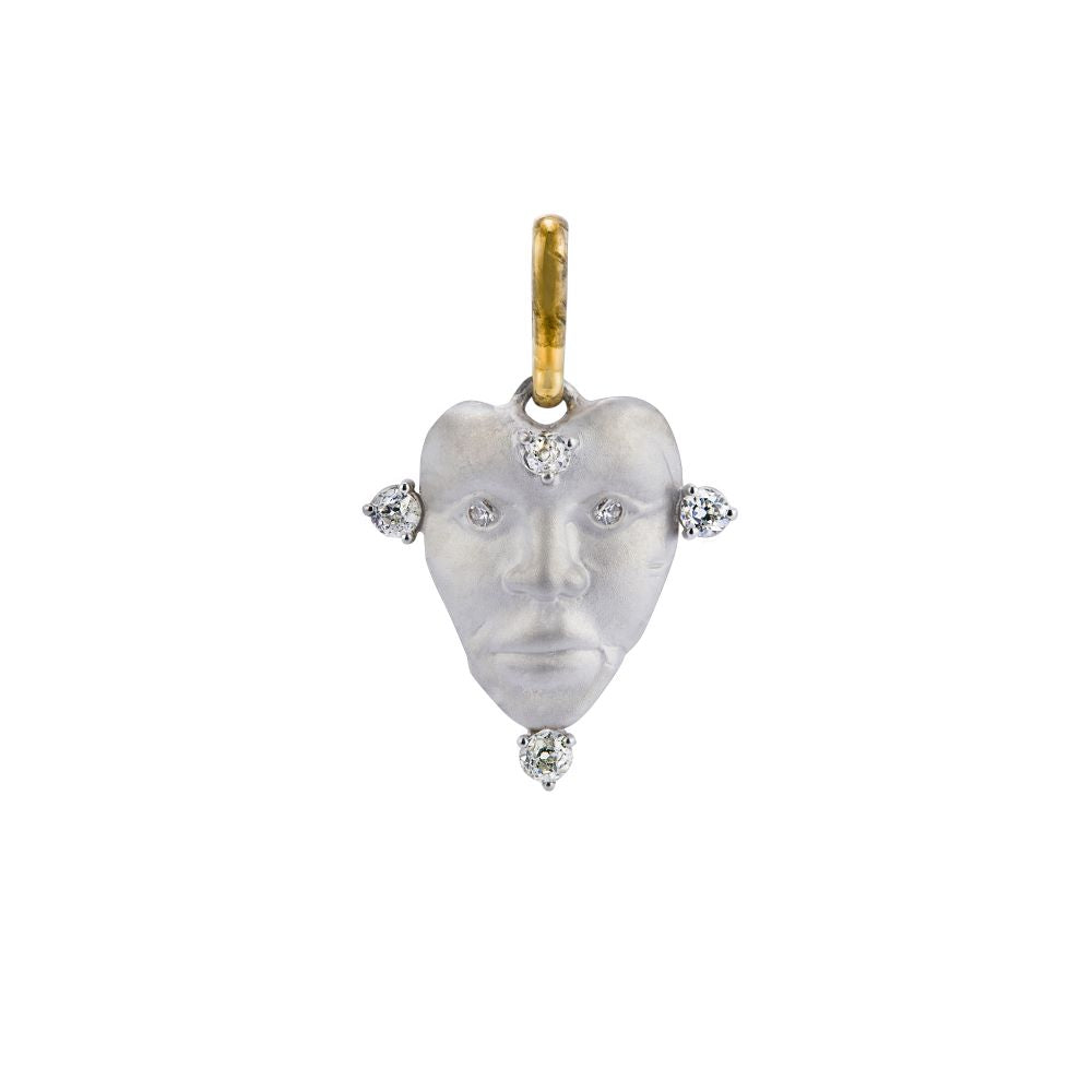 Vision Mask Diamond Charm