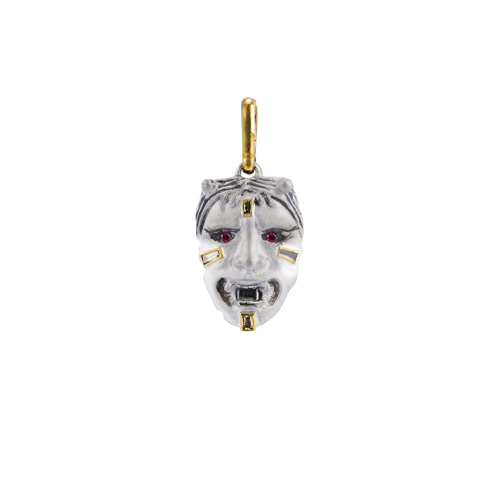 Rage Amulet Mask Charm