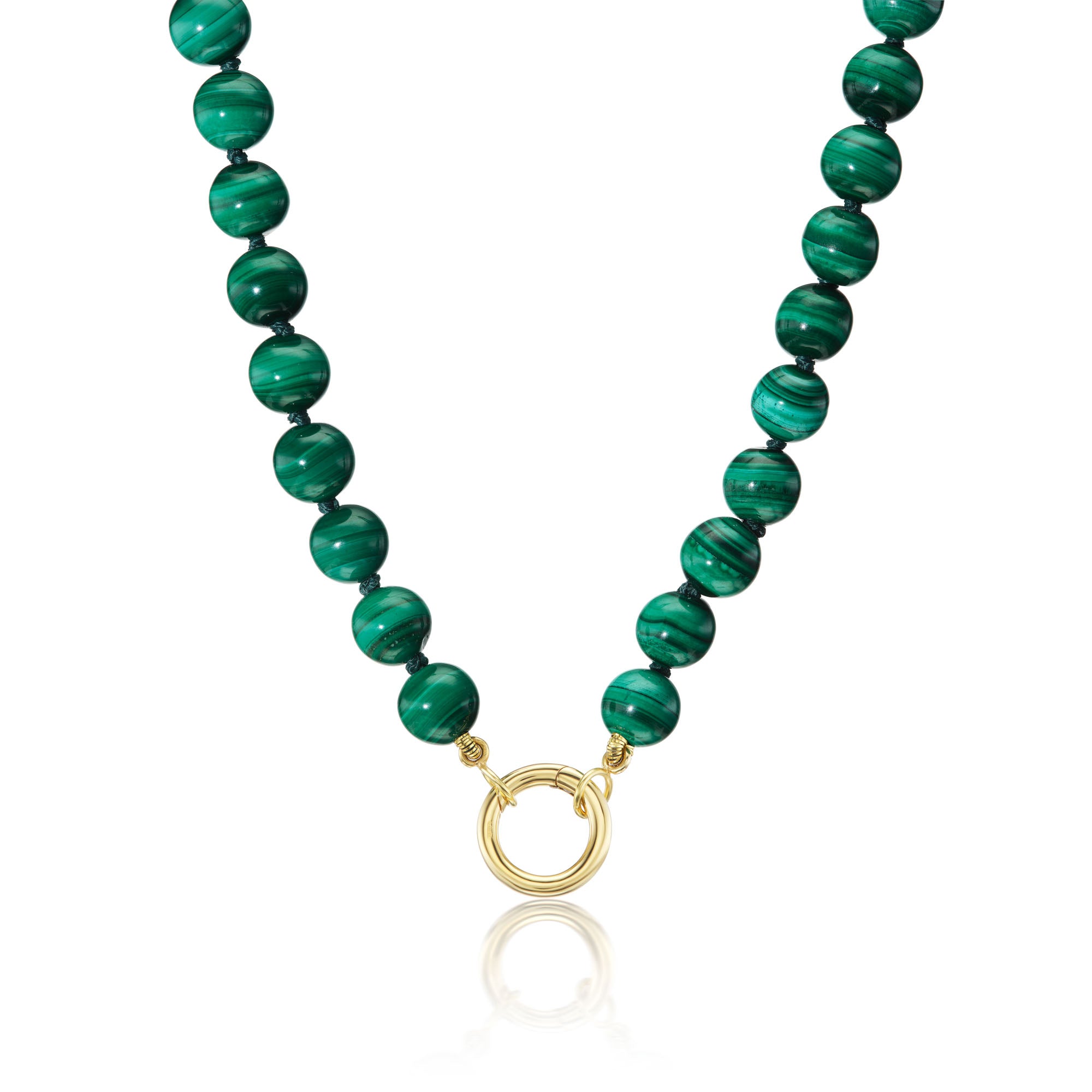 Outlet Malachite bead necklace