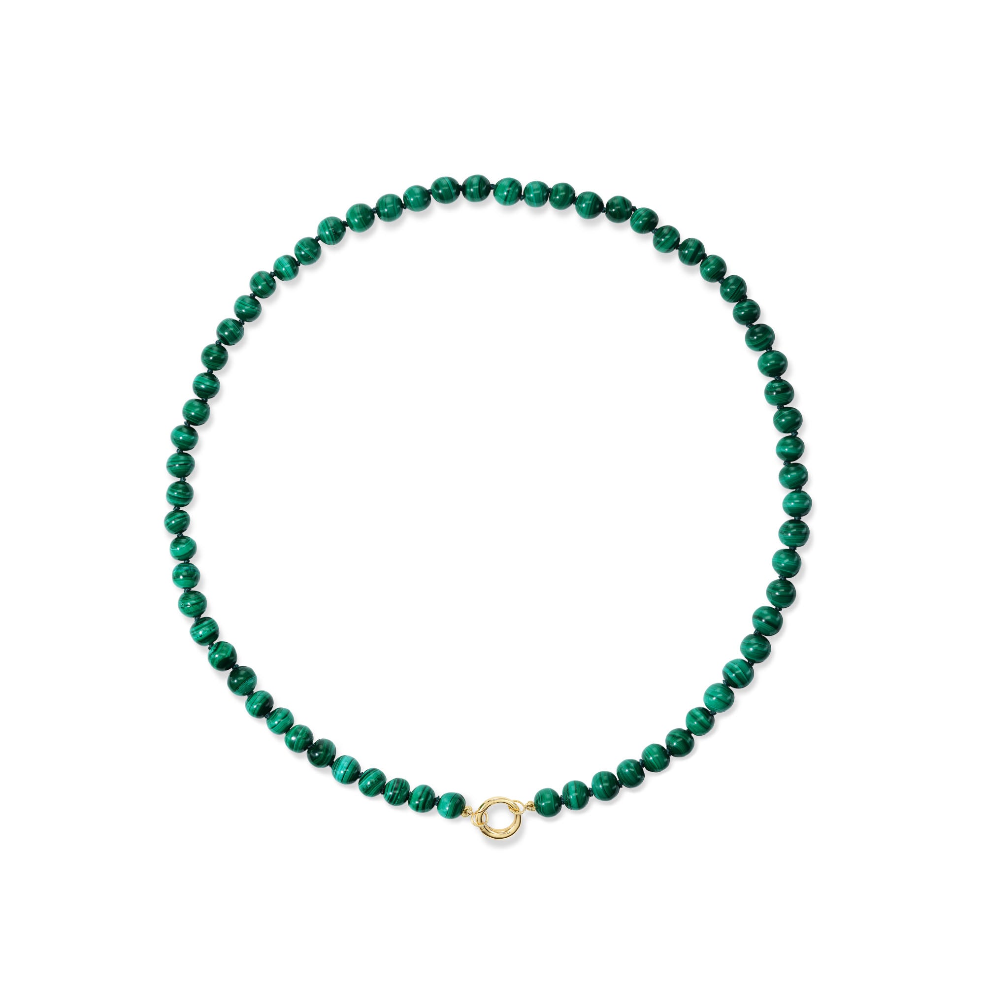 Malachite Beaded Necklace