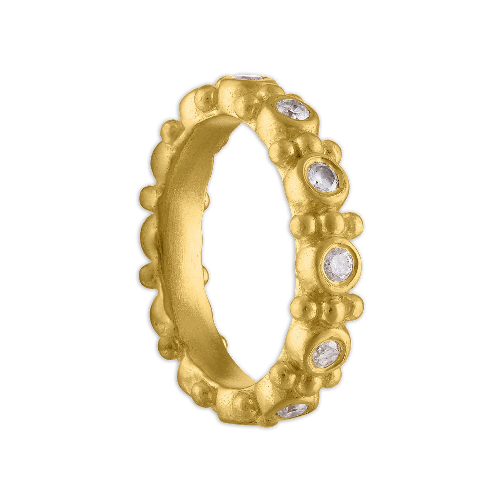 Diamond Bulla Aeon Ring