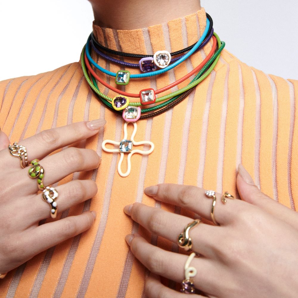 Octagon Pop Choker