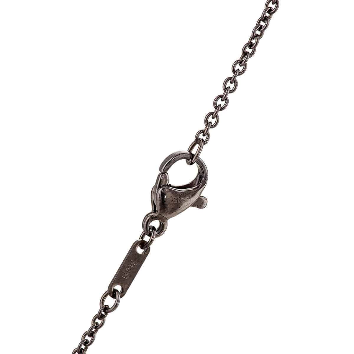 24" Blackened Steel Chain