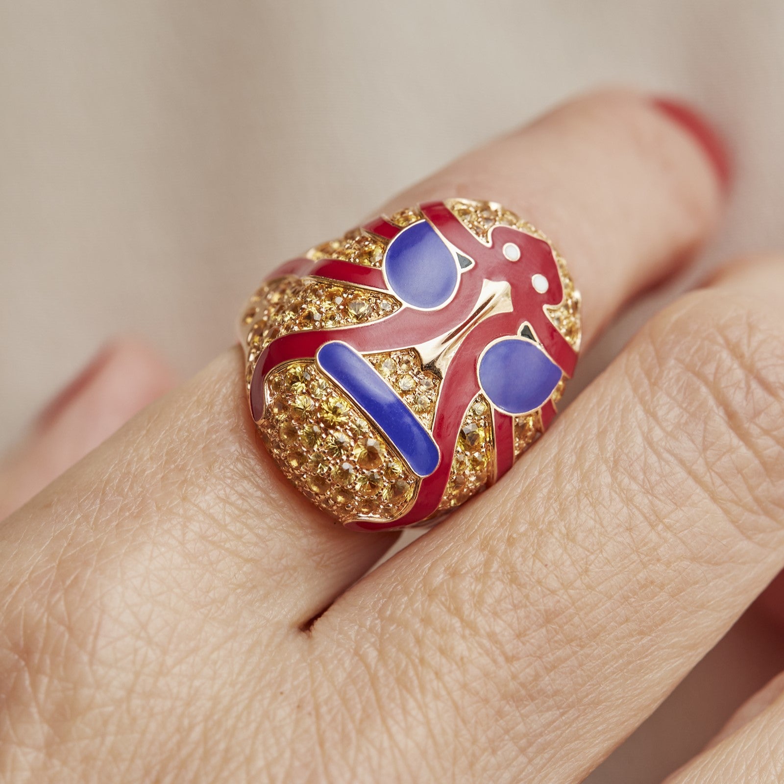 The Octopus Man Wrestler Ring