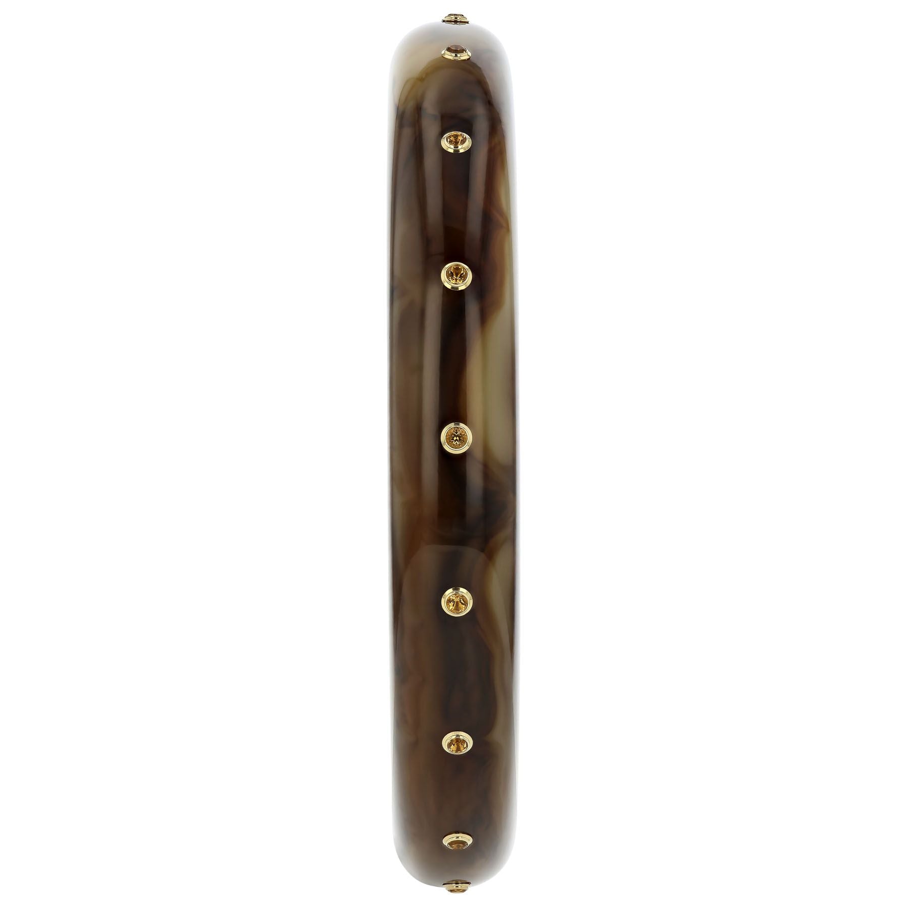 Brown Bakelite Bangle - MUSE Shop