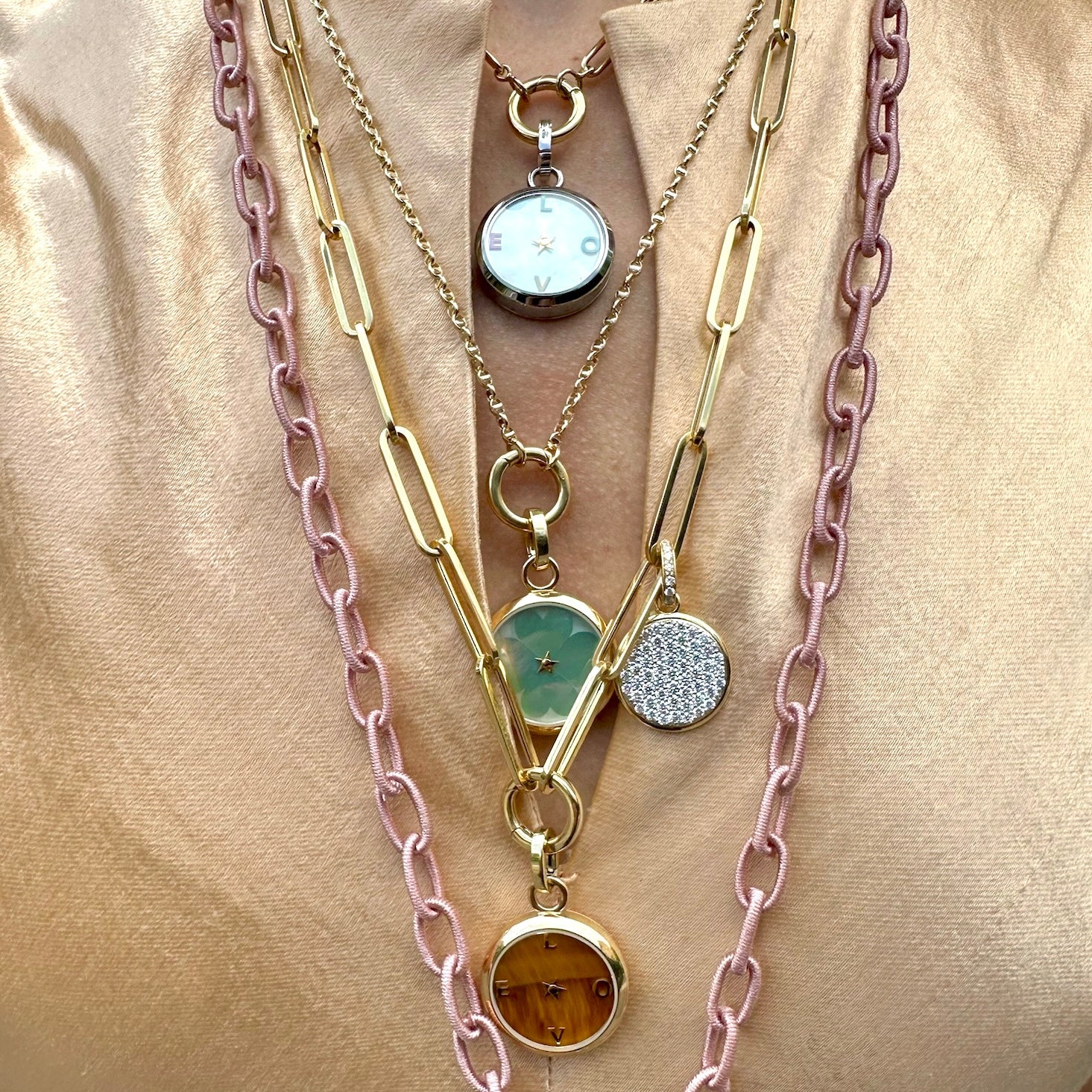 Carpe Diem Aventurine LOVE Charm - MUSE Shop