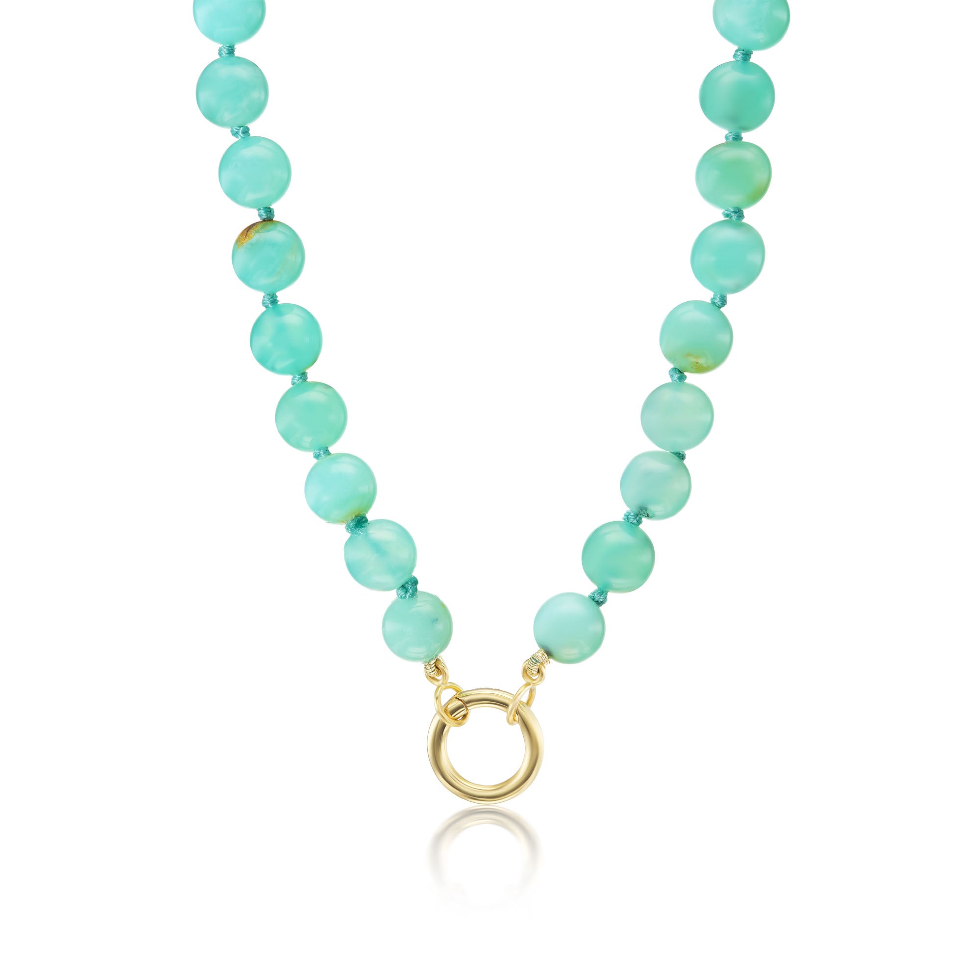 Chrysoprase Beaded Necklace - MUSE Shop