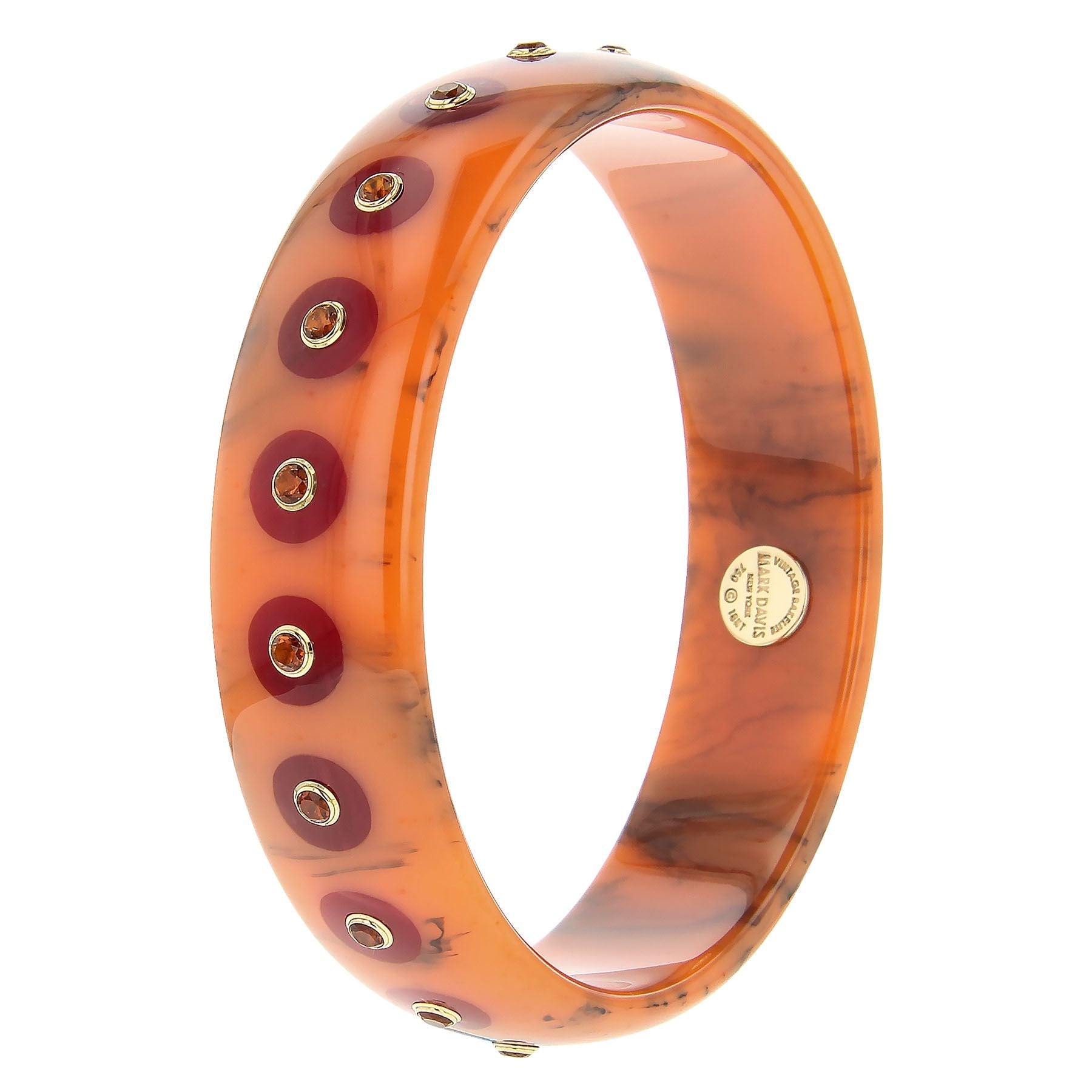 Citrine Bakelite Bangle - MUSE Shop