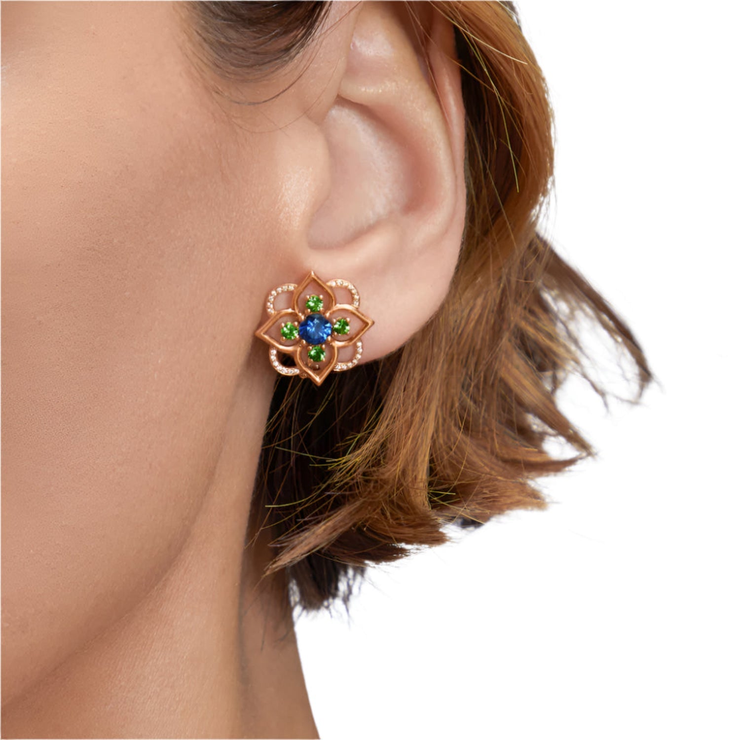 Diamond Giardino Medium Earrings - MUSE Shop