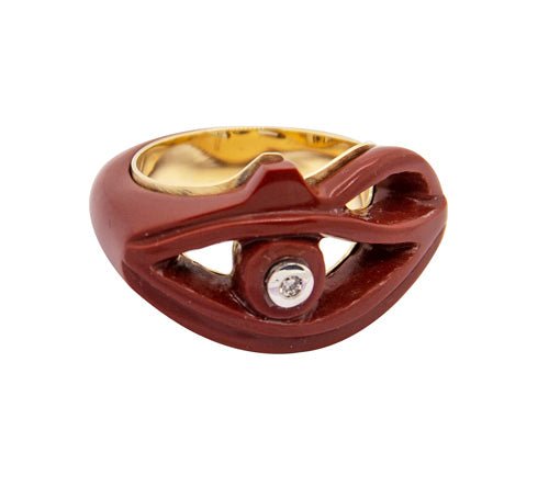 Egypt Eye of Horus Ring - MUSE Shop