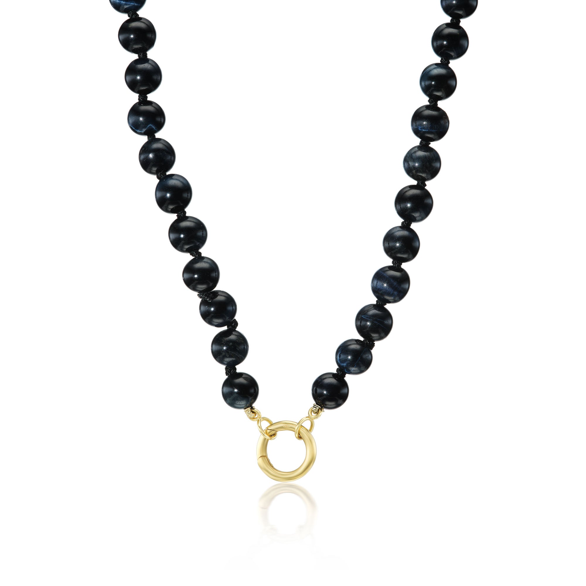 Falcon Eye Beaded Necklace - MUSE Shop