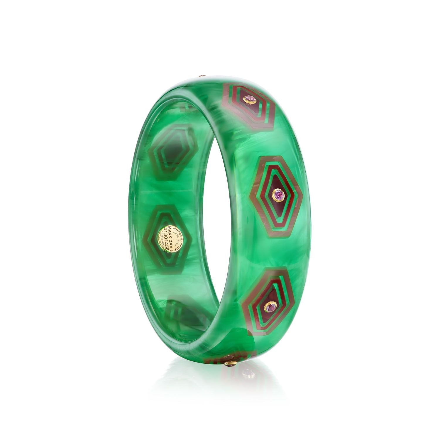 Garnet Bakelite Bracelet - MUSE Shop