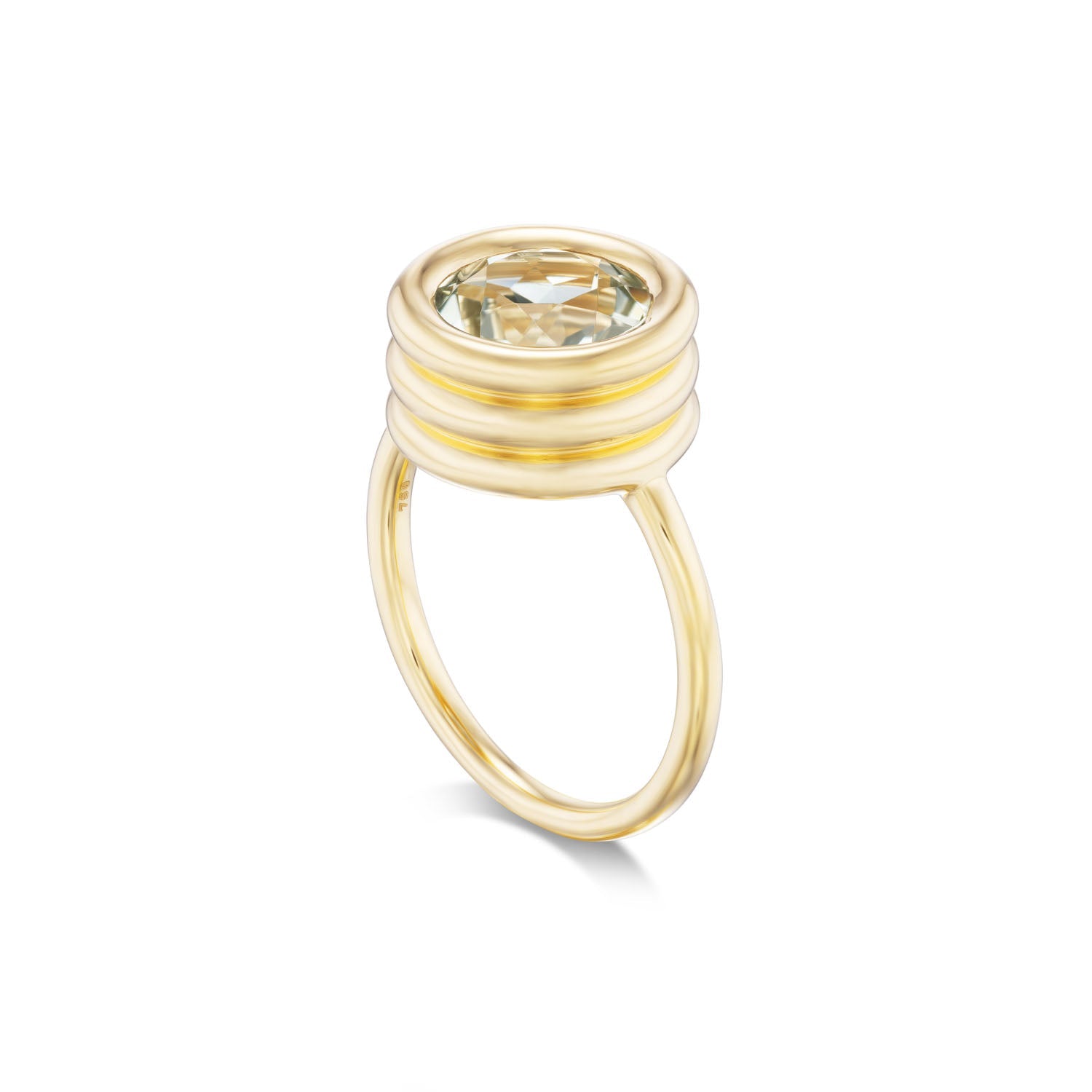 Green Amethyst Grotto Ring - MUSE Shop