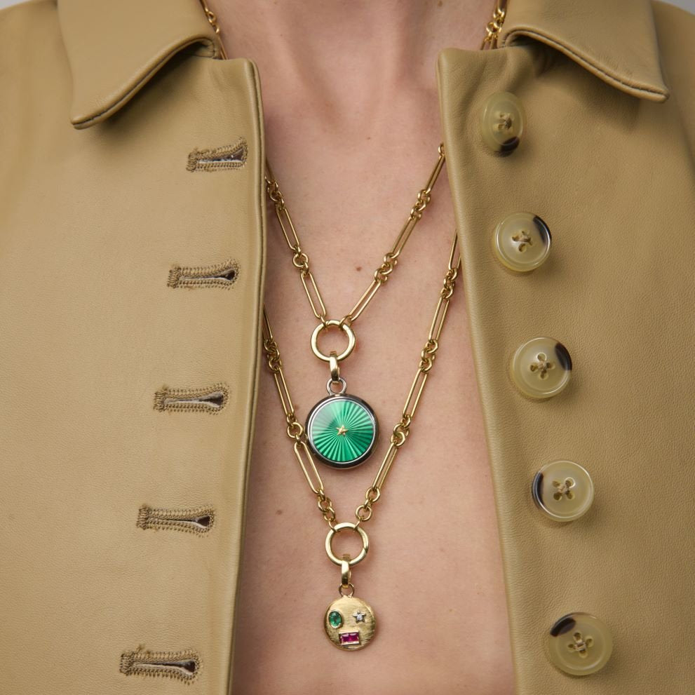 Green Carpe Diem Charm - MUSE Shop