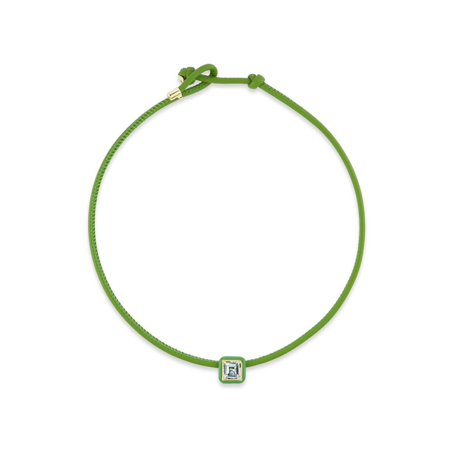 Green Rock Crystal Pop Choker - MUSE Shop