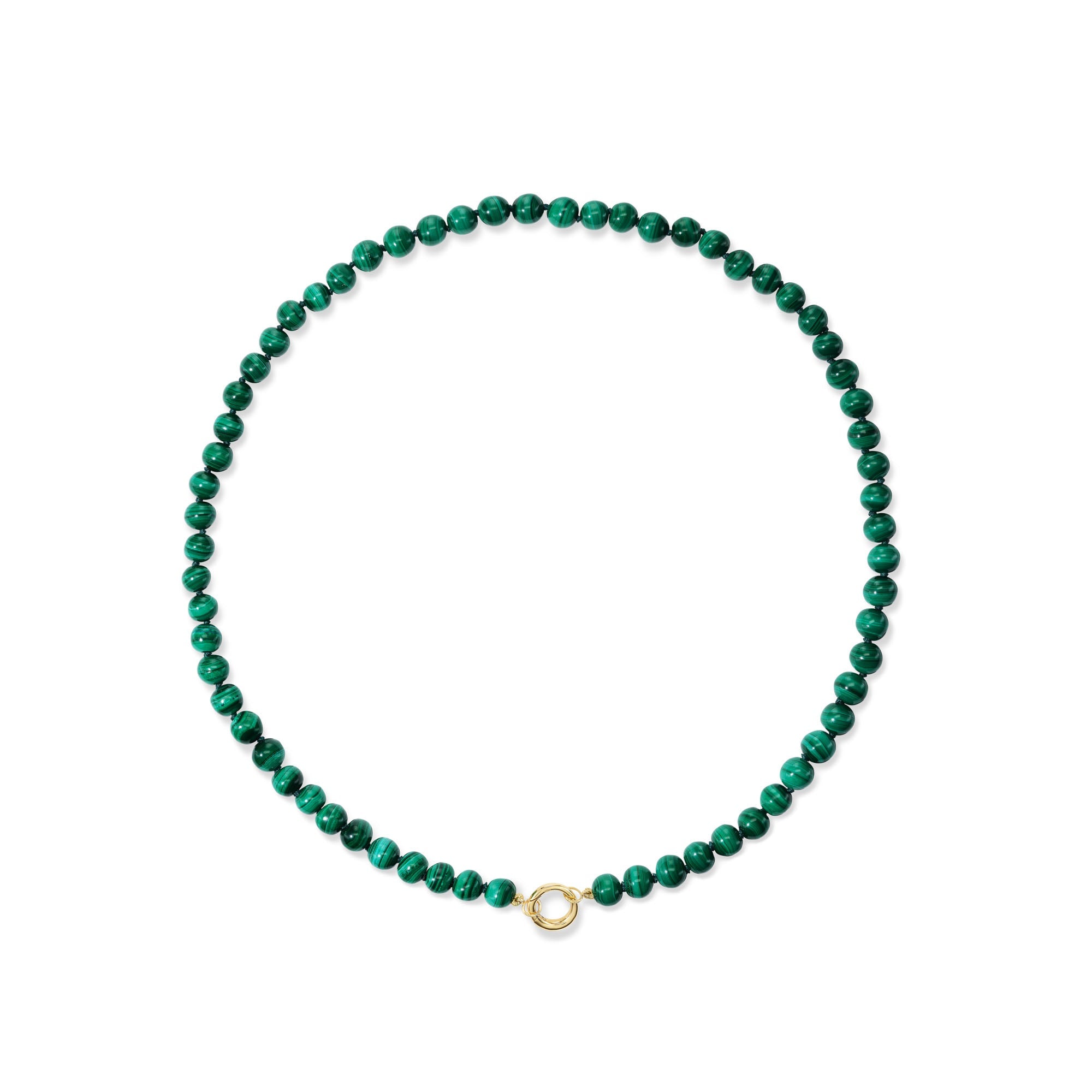 Malachite Beaded Necklace - MUSE Shop