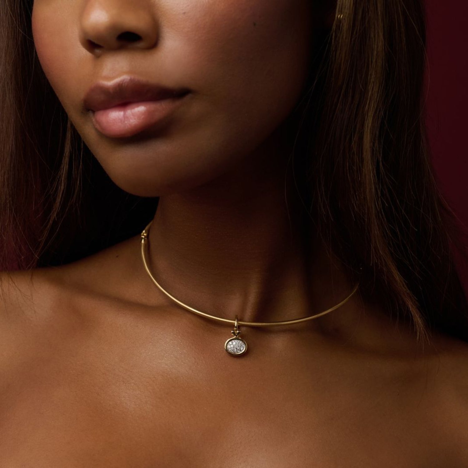 Mini Diamond Pave Scuba Charm - MUSE Shop