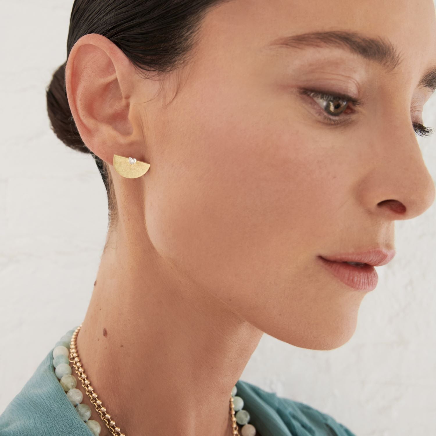 Mini Ora Gold Half an Hour Earrings - MUSE Shop